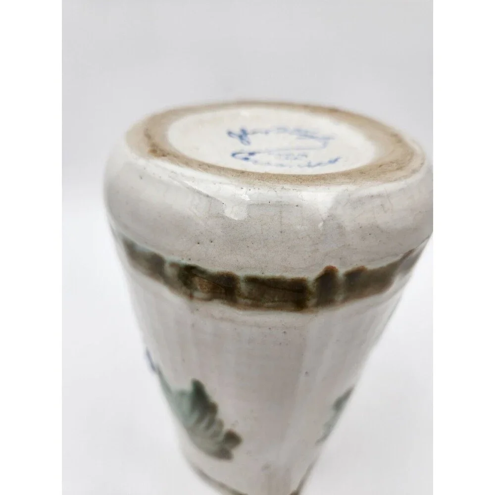 John B. Taylor Large Pitcher‎ Grapes Art Pottery Ceramic Grapevine - Picture 9 of 10